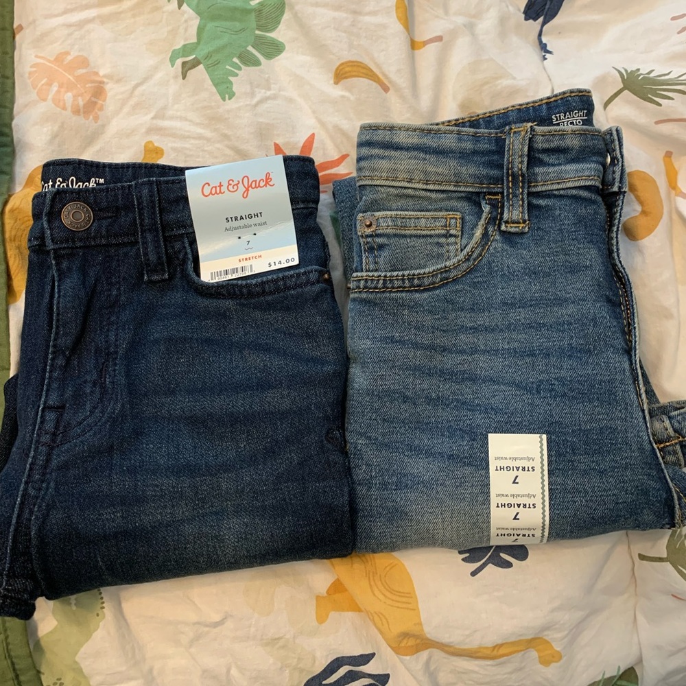 New size 7 jeans
